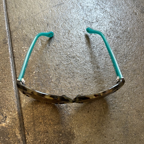 Vivienne Westwood Cat Eye Anglomania Teal and Tortoise Sunglasses main image 4